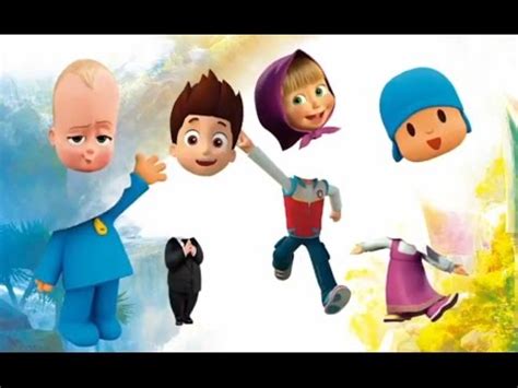 Wrong Heads Boss Baby Paw Patrol Masha And The Bear Pocoyo Finger