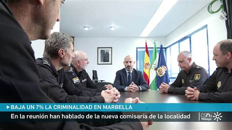 La criminalidad en Marbella baja un 7 en el último año