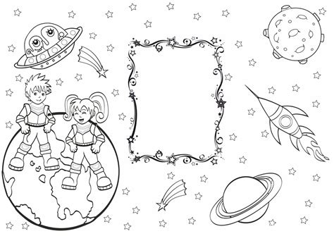 Раскраски На Тему Космонавтики Для Детского Сада - 69 фото