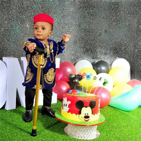 Junior Pope And Wife Celebrate Son Jaden Jidenna Odonwodo St Birthday