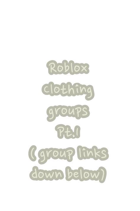 Roblox Clothing Groups Video Roblox Cute Names Clothes