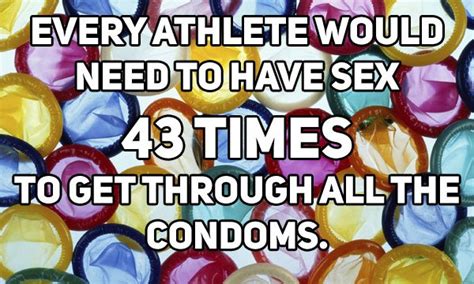 The Olympic Athletes In Rio Are Going To Have A Lot Of Sex FOOYOH ENTERTAINMENT