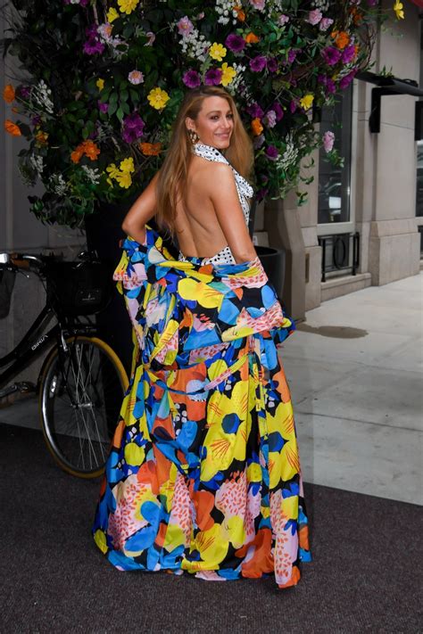 Blake Lively wears Britney Spears Versace dress to ‘It Ends With Us