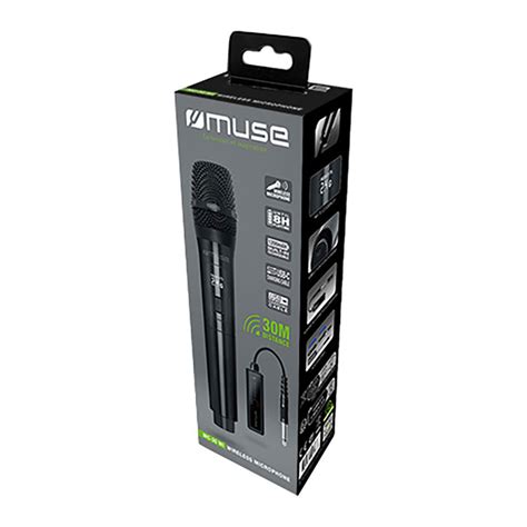 Muse Mc Wi Black Microphone Ldlc Year Warranty