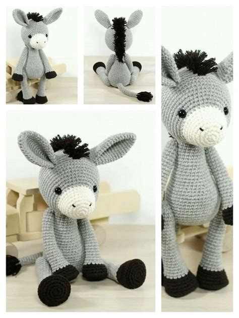 Amigurumi Donkey Free Crochet Pattern Crocht