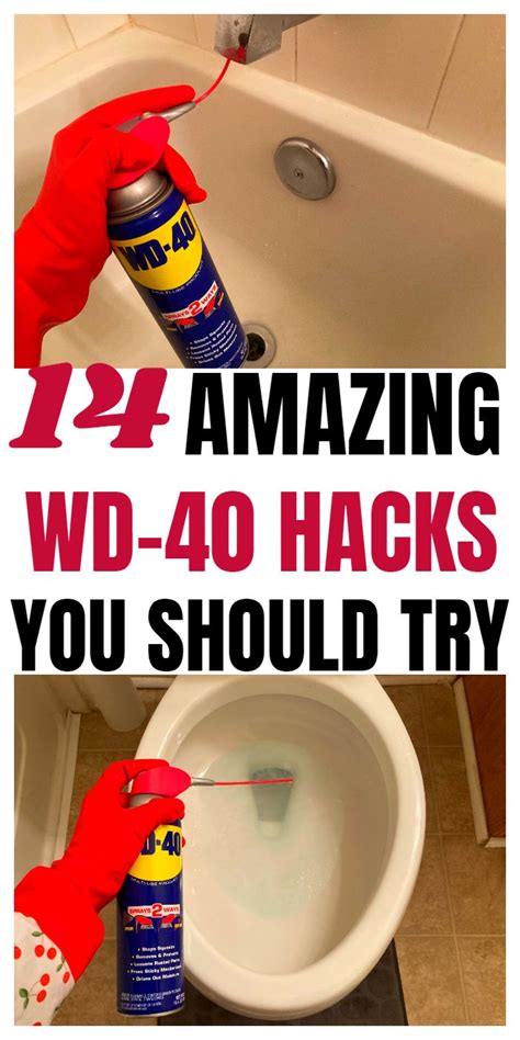 14 Amazing Wd 40 Hacks You Need To Know In 2020 Household Hacks Household Cleaning Tips Wd 40