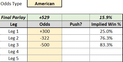 excel betting odds calculator