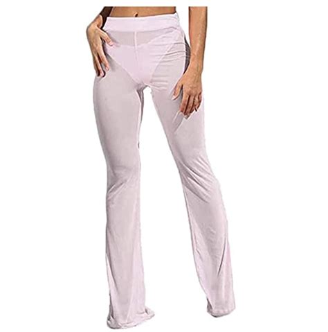 Women Beach Sheer Mesh Legging Pant See Through Bikini Bottom Swimsuit Cover Up Walmart
