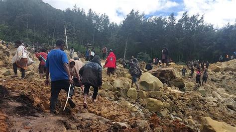 Pejabat Papua Nugini Perkirakan Lebih Dari Orang Tewas Tertimbun