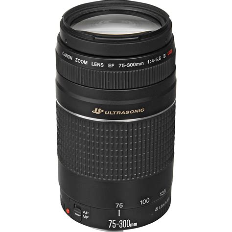 Canon EF 75-300mm f/4-5.6 III USM Lens 6472A002 B&H Photo Video