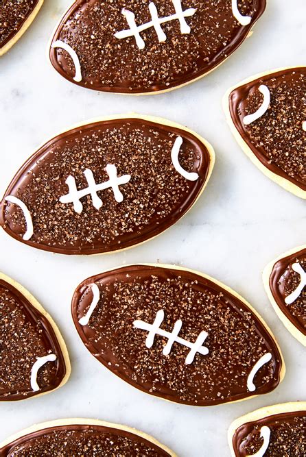 Best Football Cookies Recipe How To Make Football Cookies