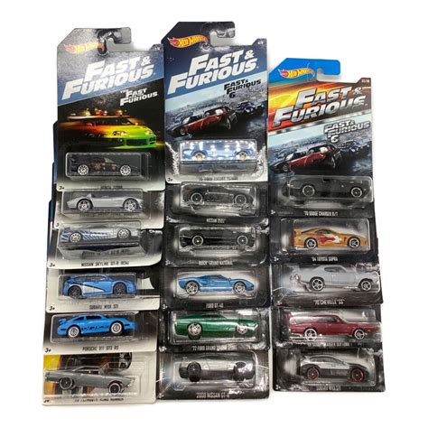 HOT WHEELS ホットウィールズ ミニカー ワイルドスピード 17台セットトレファクONLINE