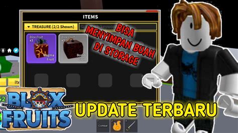 Update Baru Blox Fruits Bisa Simpan Buah Iblis Roblox Youtube