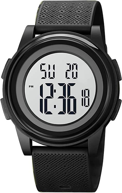 Palada Montre De Sport Num Rique Tanche Avec R Tro Clairage Led Pour