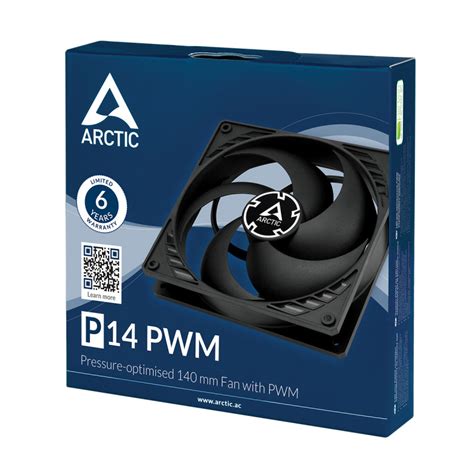 Ventilateur De Bo Tier Arctic P Pwm Noir