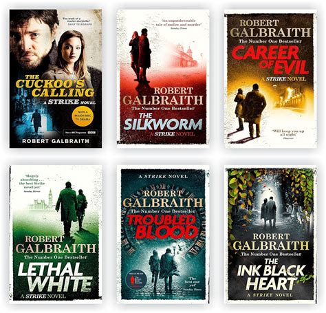 The Cormoran Strike Complete 6 Books Series by Robert Galbraith: Robert ...