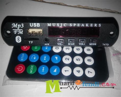 Jual Mp Modul Fm Radio Bluetooth Modul Mp Menggunakan Bluetooth