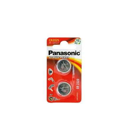 PANASONIC LITHIUM CR2025 TWIN PACK - KD Wholesale Cash & Carry