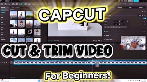 capcut beginner tutorial   import split trim add transitions