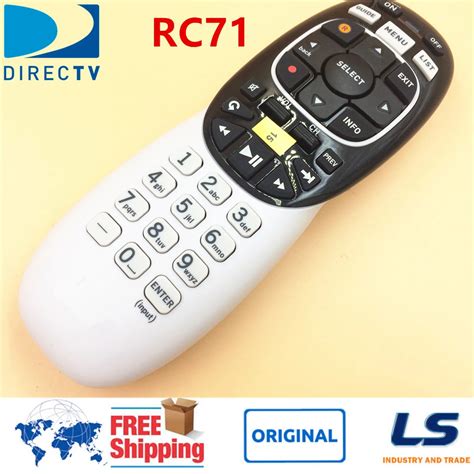 Original Directv Rc Uhf Rf Ir Universal Remote Control Hr Genie C