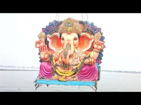 Ganapati New Visarjan Hussain Sagar Ganesh Nimajjanam Hyderabad