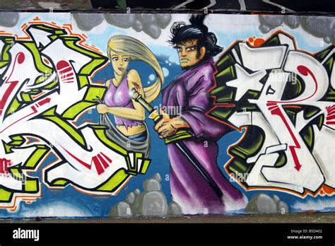 Woman Japanese Graffiti Hi Res Stock Photography And Images Alamy