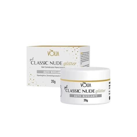 Gel Classic Nude Glitter g Vòlia Make Lovely