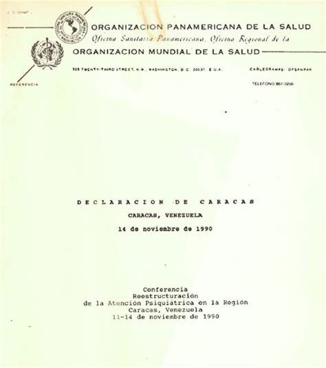 Laps Linha Do Tempo Declaração De Caracas Documento Que Marca As