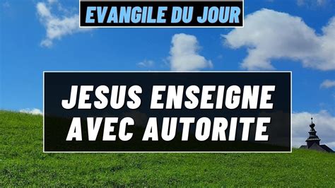 Parole Et Evangile Du Jour Mardi Janvier Re Semaine Du Temps