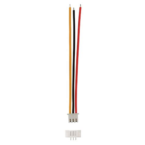 Разъем JST XH 2.54 3 pin / с проводом 20 см и гнездом на плату / 5 шт ...