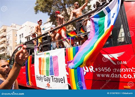 Gay Pride Parade Tel Aviv Editorial Stock Photo Image Of Summer Parade