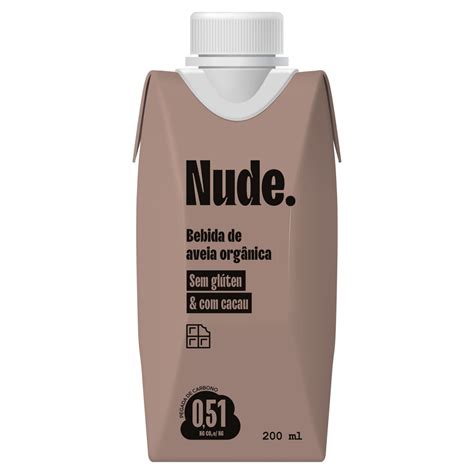 Bebida de Aveia Cacau Orgânica NUDE ml