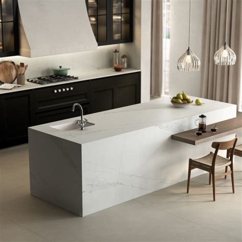 Dusk 飘渺 Silestone 赛丽石 台面 水槽 地板 覆盖层 厨房台面 家具 淋浴盘 洗脸盆 浴室台面 富力建材 厨柜台面材料 赛