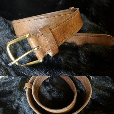 Ремень из кожи буйвола | Handmade, Accessories, Belt