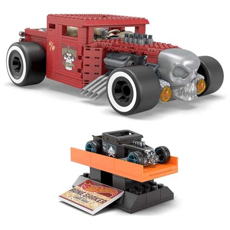 Hot Wheels Mega Buildx Hot Wheels Bone Shaker Collectors Multicolor Kidinn