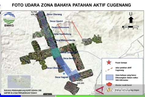 New Fault Caused 56 M Cianjur Quake Bmkg Antara News