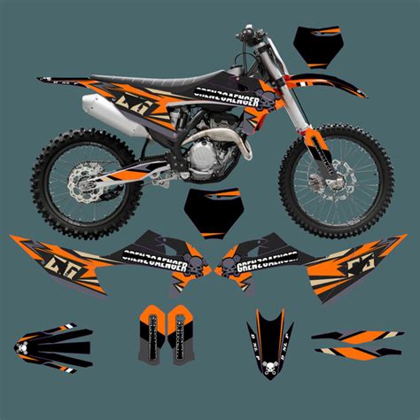 Применяется к KTM 19-22SXF 2019 2020 2021 2022 Мотоцикл наклейка ...