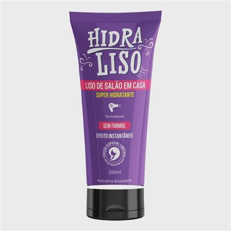 Hidraliso Alisante De Cabelo Capilar De Chuveiro 200ml No Shoptime