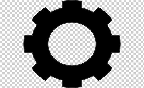 Iconos De Computadora Engranaje Negro Cog Computadora Otros Color