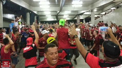 Descida Da Torcida Do Flamengo Contra O Athletico Paranaense