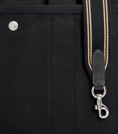 Womens Coach Black Canvas Cargo Tote Bag Harrods Uk