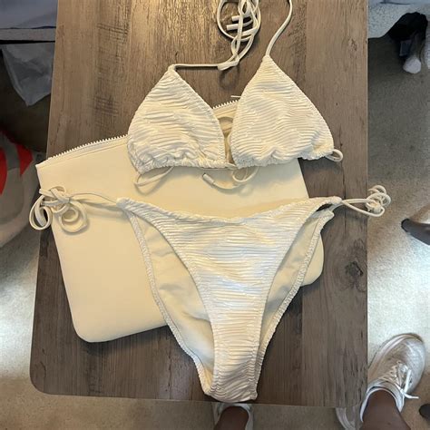 Triangl Vinca Bikini Top Size M Bottom Size S Great Depop