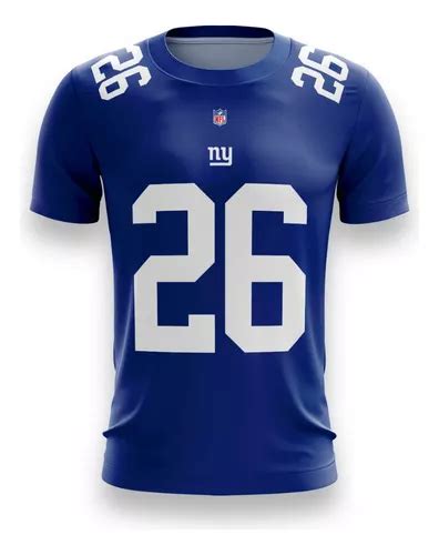 Camiseta New York Giants Nfl Personalizada Nome E Núm Parcelamento