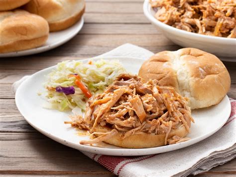 Bbq Pulled Pork Loin Slow Cooker Recipe Cookthestory