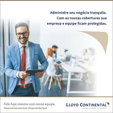 Seguro Empresa E Seguro Vida Equipe Lloyd Lloyd Continental