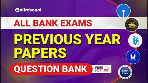 All Bank Exams Previous Year Paper Question Bank Bank Po Bank Clerk