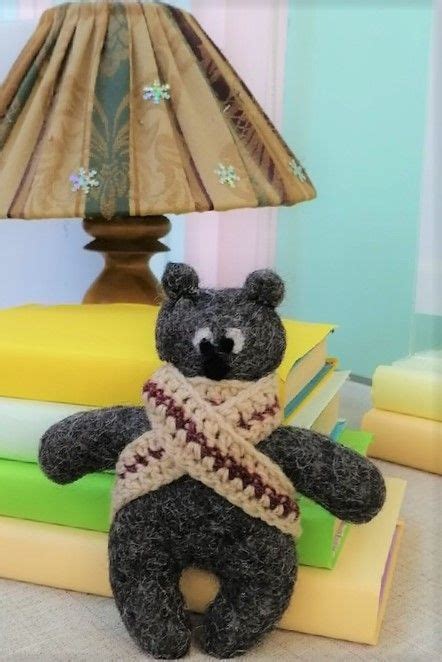 Валяный мишка-грелка или Мишка-игрушка ? | Dinosaur stuffed animal ...