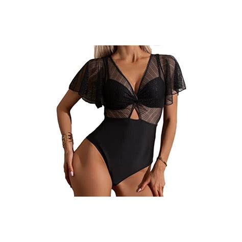 Lath Pin Costume Da Bagno Due Pezzi Push Up Bikini Donna Mare Scollo A V Brasiliana Abiti Da