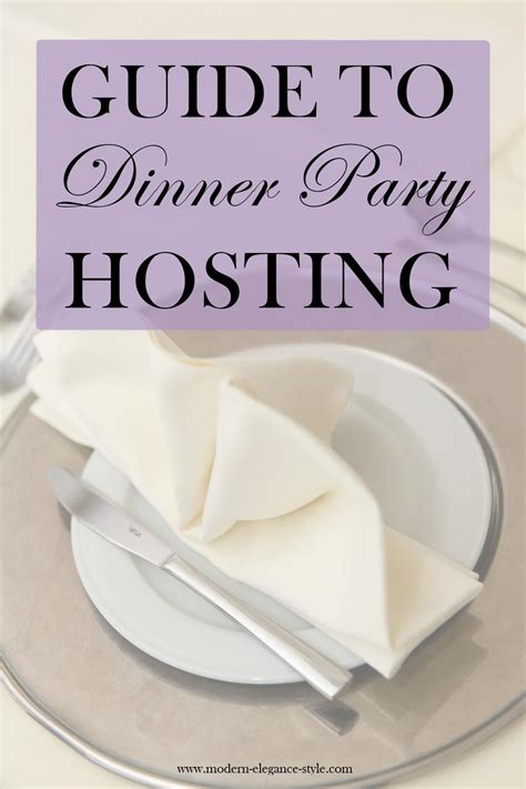 Hosting A Dinner Party Can Be Very Stressful Ever Wondered How To Host