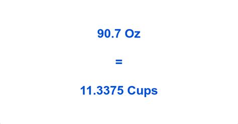 Oz To Cups Ounces To Cups How Many Cups Is Oz